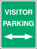 Visitor Parking Left & Right Sign | Elevate Signs