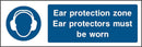 PPE Sign: Ear Protection Zone | Elevate Signs