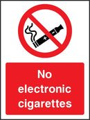 No Electronic Cigarettes Sign | Elevate Signs