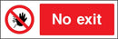No Exit Sign | Elevate Signs