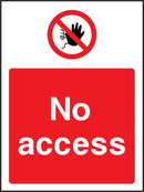 No Access Sign | Elevate Signs