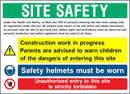 Site Safety Multi-Hazard Notice Sign