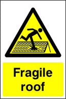 Fragile Roof Sign | Elevate Signs