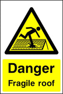 Danger: Fragile Roof Sign | Elevate Signs