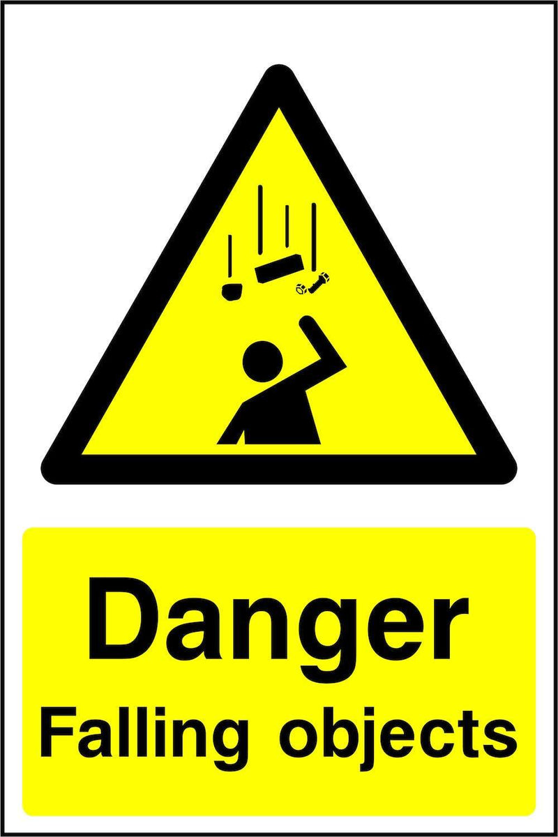 Danger: Falling Objects Sign | Elevate Signs