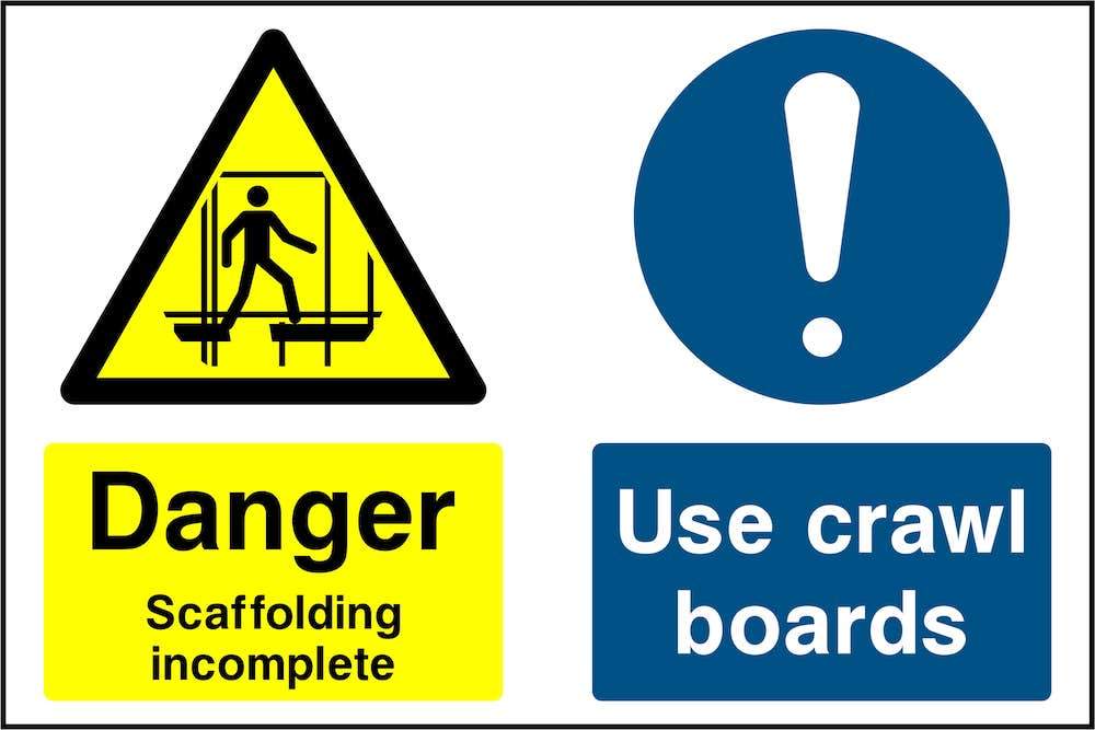 Scaffolding Rentals Sign Scaffolding Signage | GQ Signs Ltd