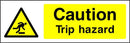 Caution: Trip Hazard Sign | Elevate Signs
