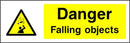 Danger: Falling Objects Sign | Elevate Signs