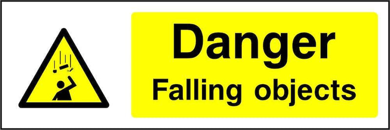 Danger: Falling Objects Sign | Elevate Signs