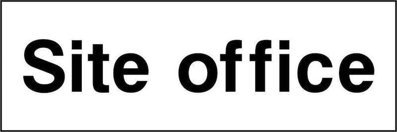 Site Office Sign