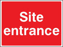 Site Entrance Sign