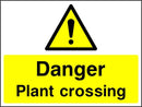 Danger: Plant Crossing Sign | Elevate Signs