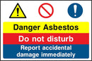 Asbestos: Hazard Warning Sign | Elevate Signs