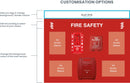 Large Customisable Fire Safety Station