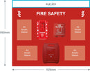 Large Customisable Fire Safety Station