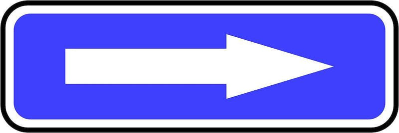 Van Accessible: Arrow Sign