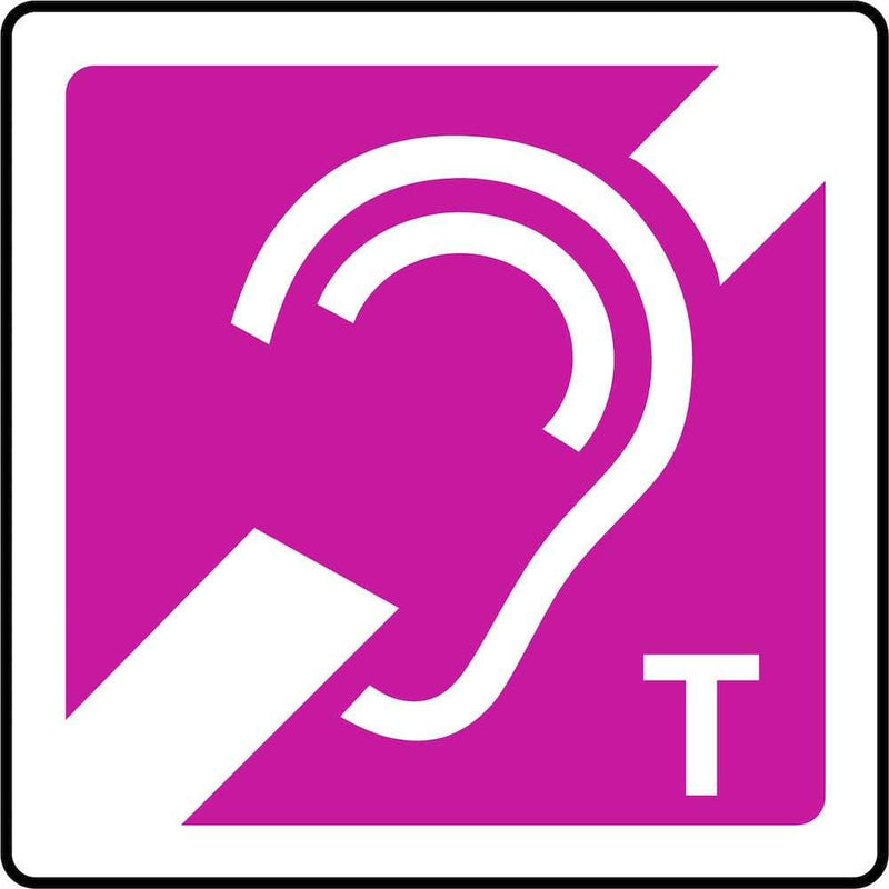 Teleloop Sign Hearing Loop (Telecoil) Sign | GQ Signs Ltd