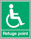 Disability Refuge Point Sign | Elevate Signs