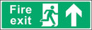 Fire Exit Sign: Forward Arrow | Elevate Signs