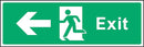 Exit Sign: Left Arrow | Elevate Signs