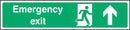 Emergency Exit Sign: Forward Arrow | Elevate Signs