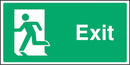 Exit Sign: Door on Left | Elevate Signs