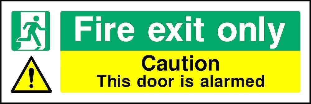 Fire Exit Door Signage | GQ Signs Ltd