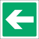 Emergency Escape Direction Sign: Left Arrow | Elevate Signs