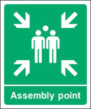 Assembly Point Sign: Arrows | Elevate Signs