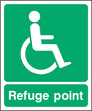 Disability Refuge Point Sign | Elevate Signs