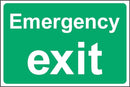 Green Emergency Exit Sign | Elevate Signs