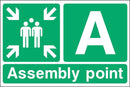 Assembly Point A Sign | Elevate Signs