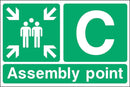 Assembly Point C Sign | Elevate Signs