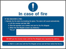 Fire Action Notice Sign: For Fire Telephones | Elevate Signs