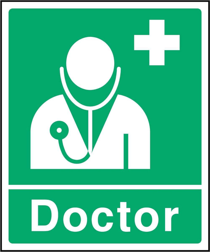 First Aid Sign: Doctor | Elevate Signs