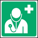 First Aid Sign: Doctor (Image-Only) | Elevate Signs