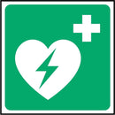 First Aid Sign: Emergency Defibrillator (Image-Only) | Elevate Signs