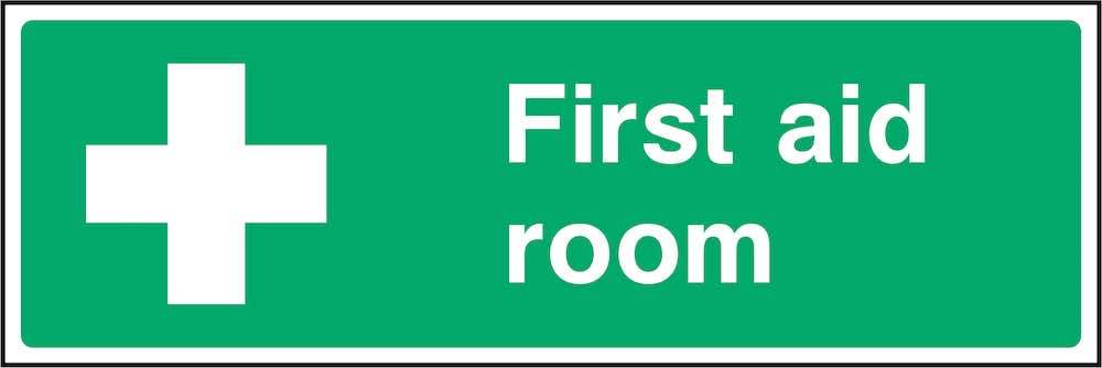 First Aid Sign: First Aid Room | GQ Signs Ltd