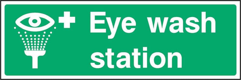 First Aid Sign: Eye Wash Station | Elevate Signs