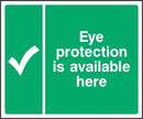First Aid Sign: Eye Protection Available | Elevate Signs