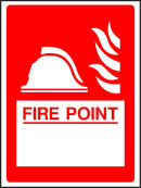 Editable Fire Point Sign | Elevate Signs
