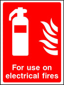 Electrical Fire Extinguisher Sign | Elevate Signs