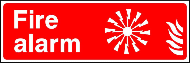 Fire Alarm Sign | Elevate Signs