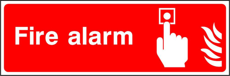 Fire Alarm Sign | Elevate Signs