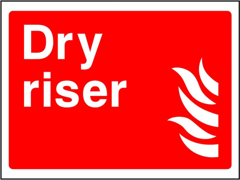 Dry Riser Sign | Elevate Signs