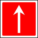 Fire Escape Direction Sign: Forward Arrow | Elevate Signs