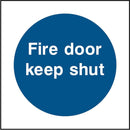 Fire Door Sign: Keep Shut | Elevate Signs