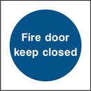 Fire Door Sign: Keep Closed | Elevate Signs