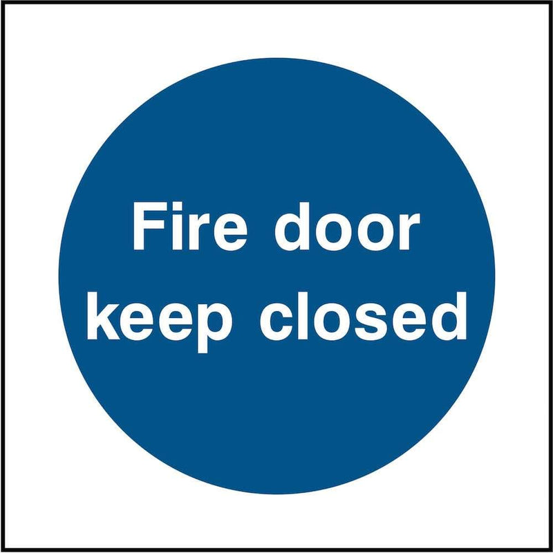 Fire Door Sign: Keep Closed | Elevate Signs
