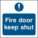 Fire Door Sign: Keep Shut | Elevate Signs